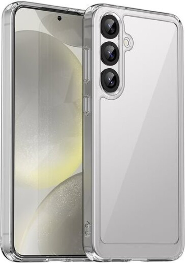 Outer Space-etui med gelramme for Samsung Galaxy S25+ - gjennomsiktig