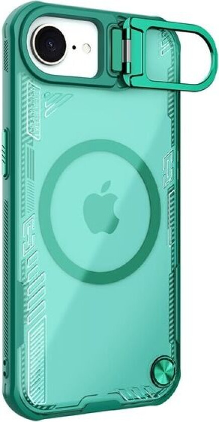 Iceblade Prop magnetisk etui med stativ for iPhone 16e - grønn