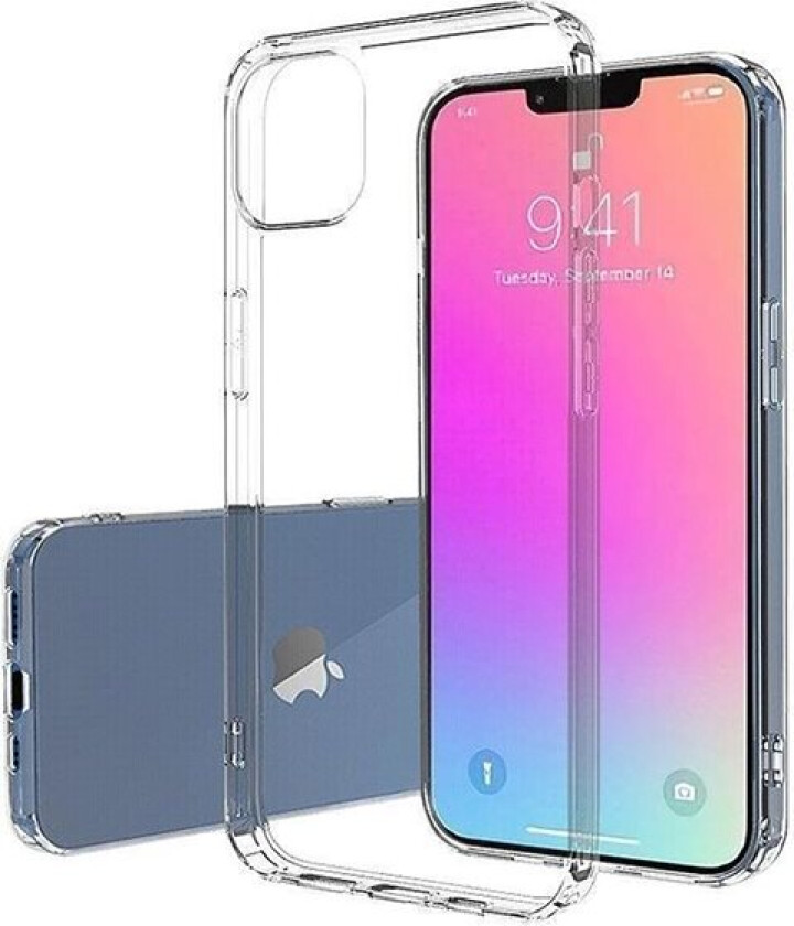 Ultraklart etui for Samsung Galaxy S25 - gjennomsiktig