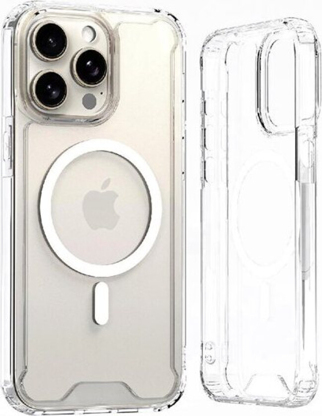 MagSafe-etui med klart hjørne for iPhone 16 Pro Max - klart
