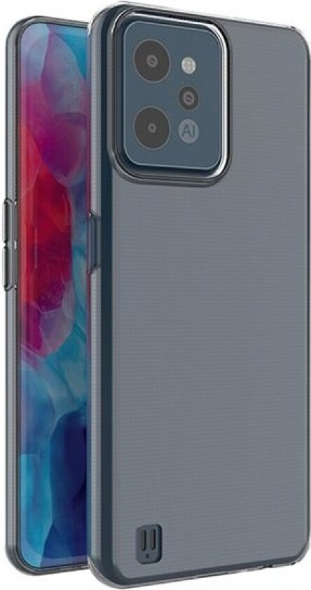 Ultra Clear 0,5 mm etui for Realme C31 tynt deksel gjennomsiktig