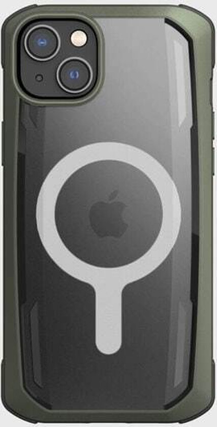 Secure Case iPhone 14 med MagSafe pansrede deksel grønn