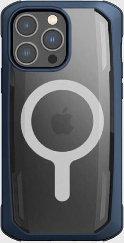 Secure Case for iPhone 14 Pro Max med MagSafe pansrede deksel blå