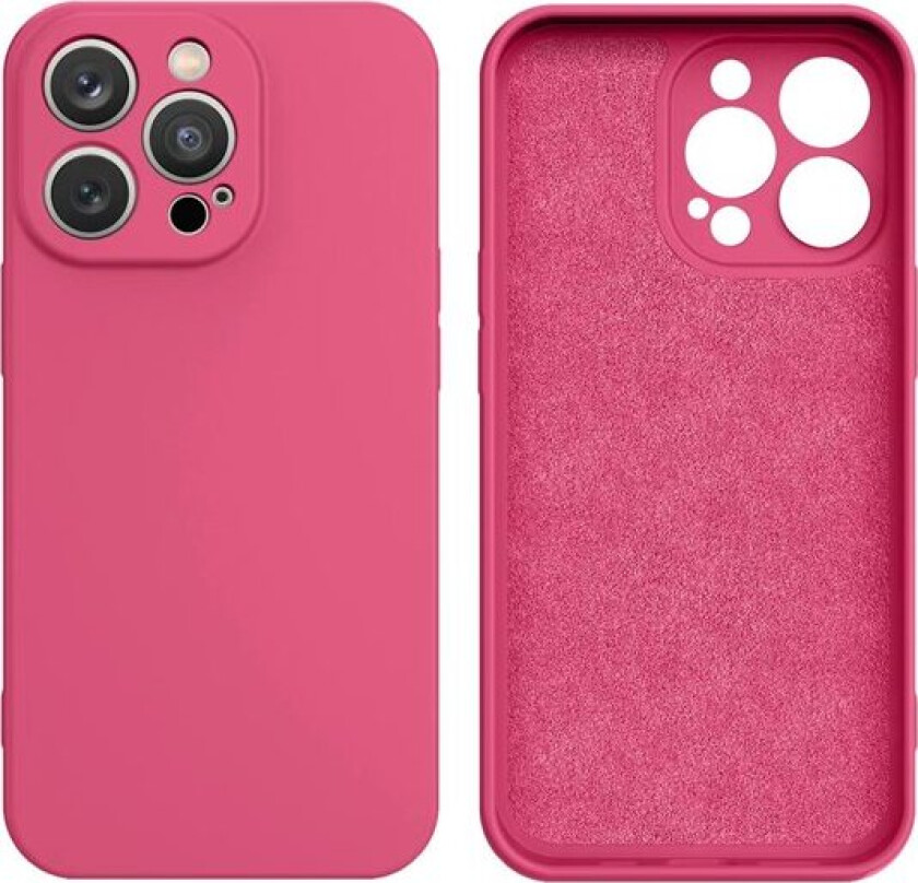 Silikonveske iPhone 14 Plus silikonveske fuchsia