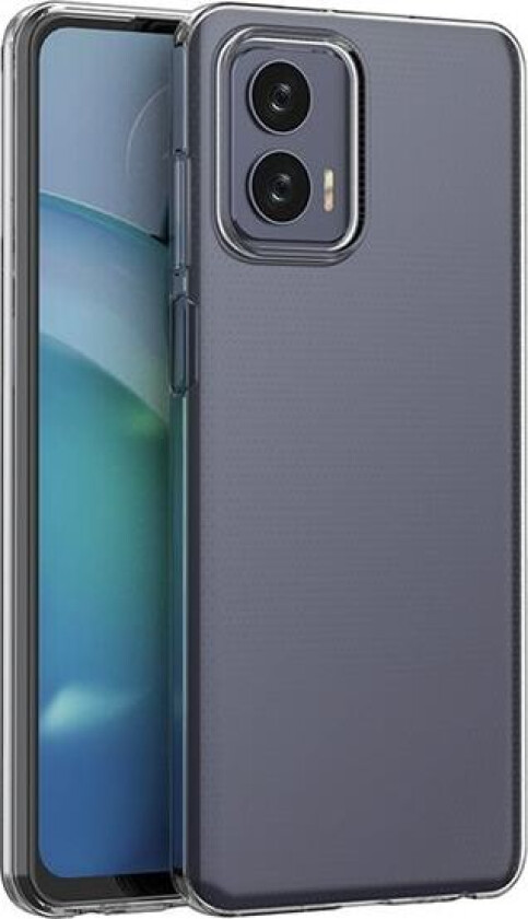 Ultra Clear 0,5 mm etui for Motorola Moto G73 5G tynt deksel gjennomsiktig