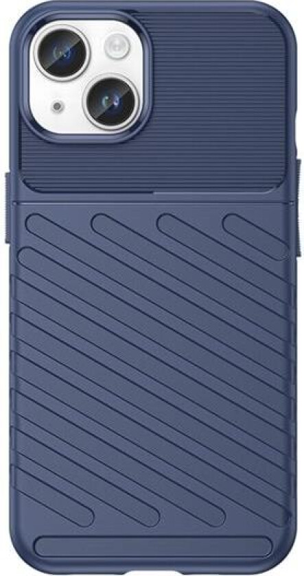 Armored iPhone 15 Plus Thunder-koffert - blå