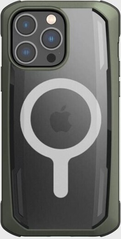 Secure Case for iPhone 14 Pro Max med MagSafe pansret deksel grønt