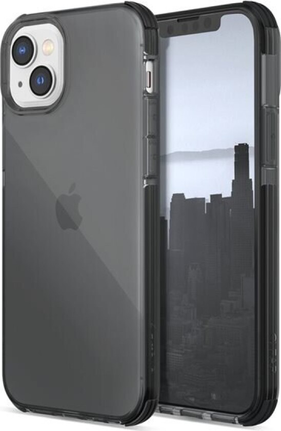 Clear Case iPhone 14 Plus pansrede deksel grå