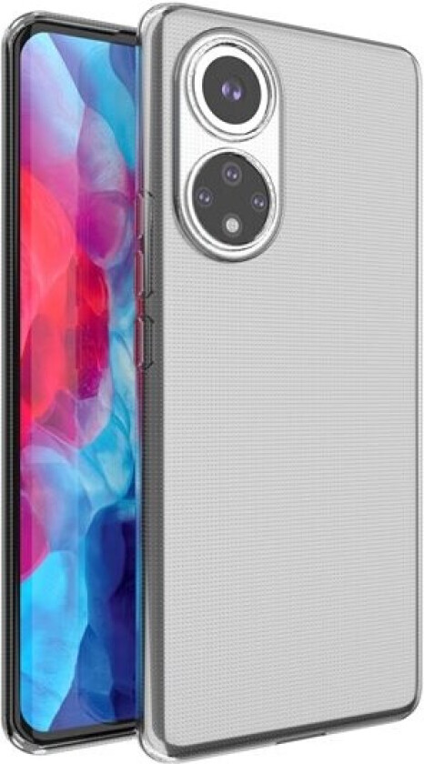 Ultra Clear 0,5 mm Honor 50 Pro geldeksel gjennomsiktig