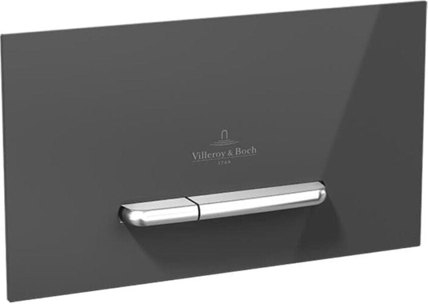 Viconnect E300 Trykkplate Antrasitt / Matt Krom