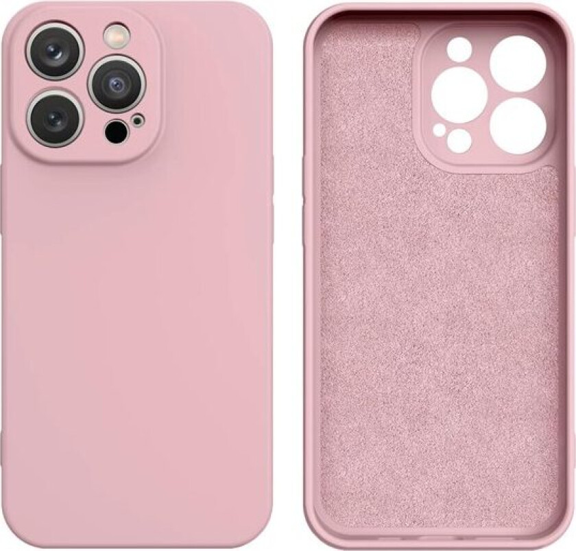 Silikonveske iPhone 14 Plus silikonveske rosa