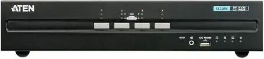 Aten 4-port Usb Displayport Dual Display Secure Kvm Switch