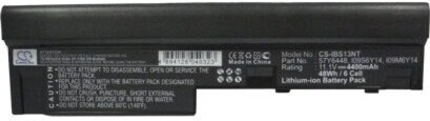Batteri til bærbar PC for Lenovo IdeaPad S10-3, IdeaPad S10-3 - 06474CU og andre.