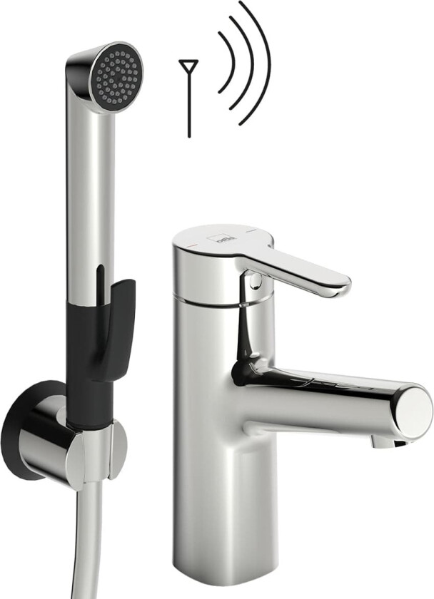 Inspera 3012f/3013f Servantbatteri - Bidetta Hånddusj Krom / 3V Smart