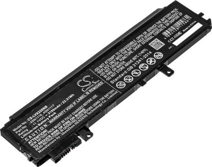Batteri til bærbar PC for Lenovo Thinkpad X230s Ultrabook og andre.