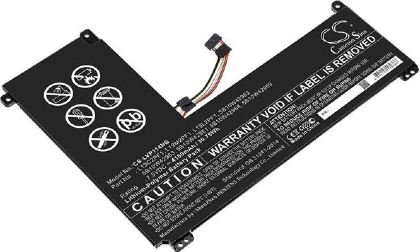 Batteri til bærbar PC for Lenovo IdeaPad 1-11IGL05, IdeaPad 1-14IGL05