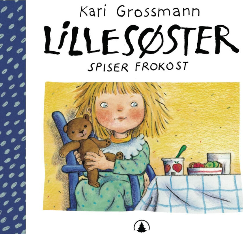 Lillesøster spiser frokost av Kari Grossmann