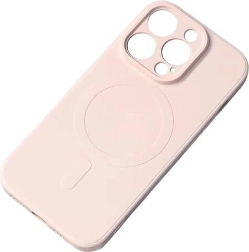 iPhone 16e silikonetui med MagSafe - rosa