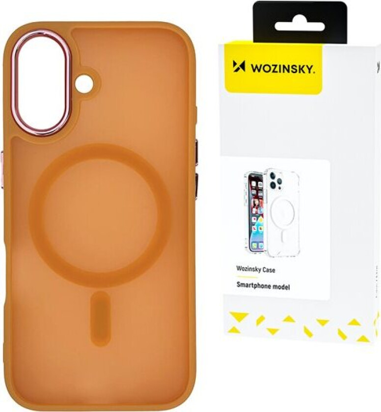 Fashion Case MagSafe for Samsung Galaxy S25 Ultra - oransje