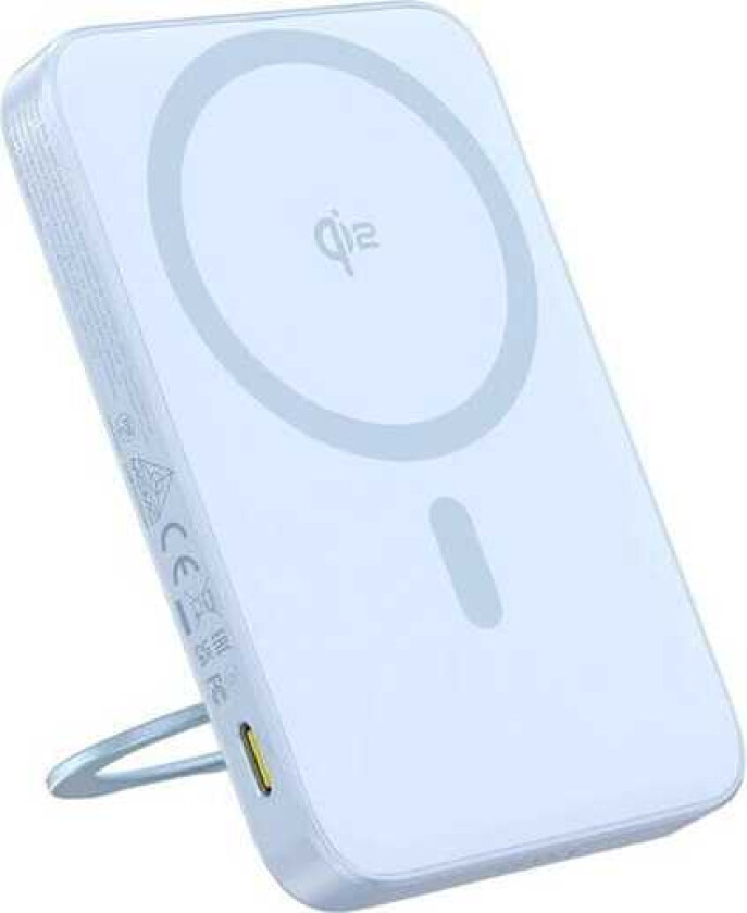 Baseus powerbank med stativ PicoGo Qi2 5000mAh 20W (blå)