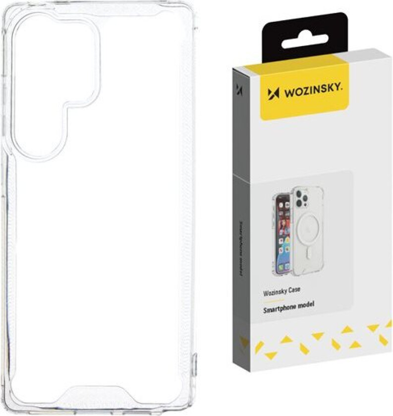 Klar hjørnetui Samsung Galaxy S25 Transparent