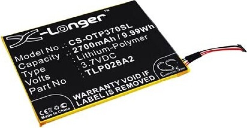 Batteri for SmartPhone, Mobil for Alcatel One Touch Icin, One Touch Pixi 3 7.0 4G