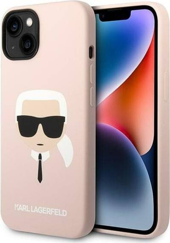 KLHCP14MSLKHLP iPhone 14 Plus 6,7 "hardcase rosa / rosa silikon Karls hode