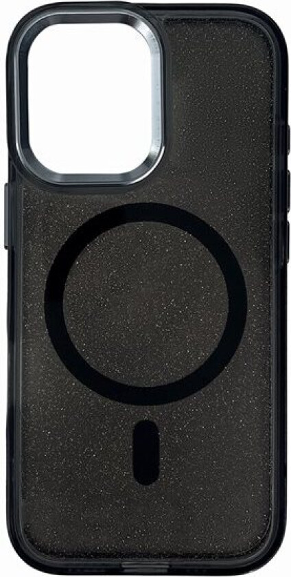 Glitterveske med MagSafe for Samsung Galaxy A36 5G - Svart