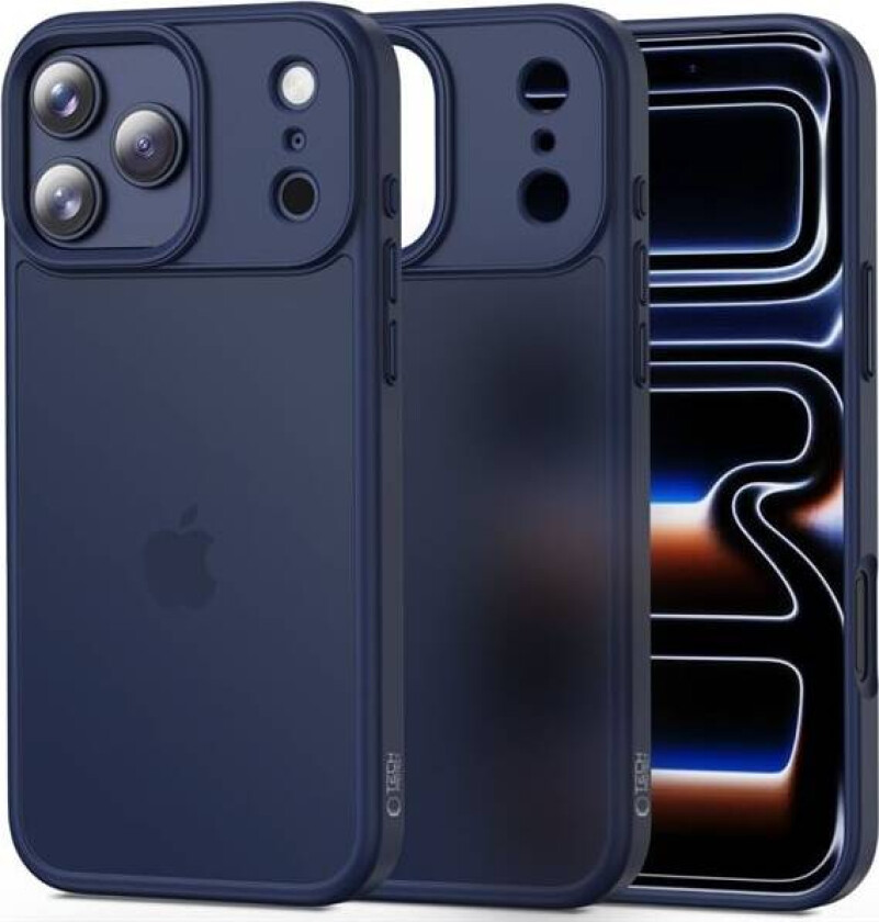 MagMat-etui for iPhone 17 Pro Max - matt svart