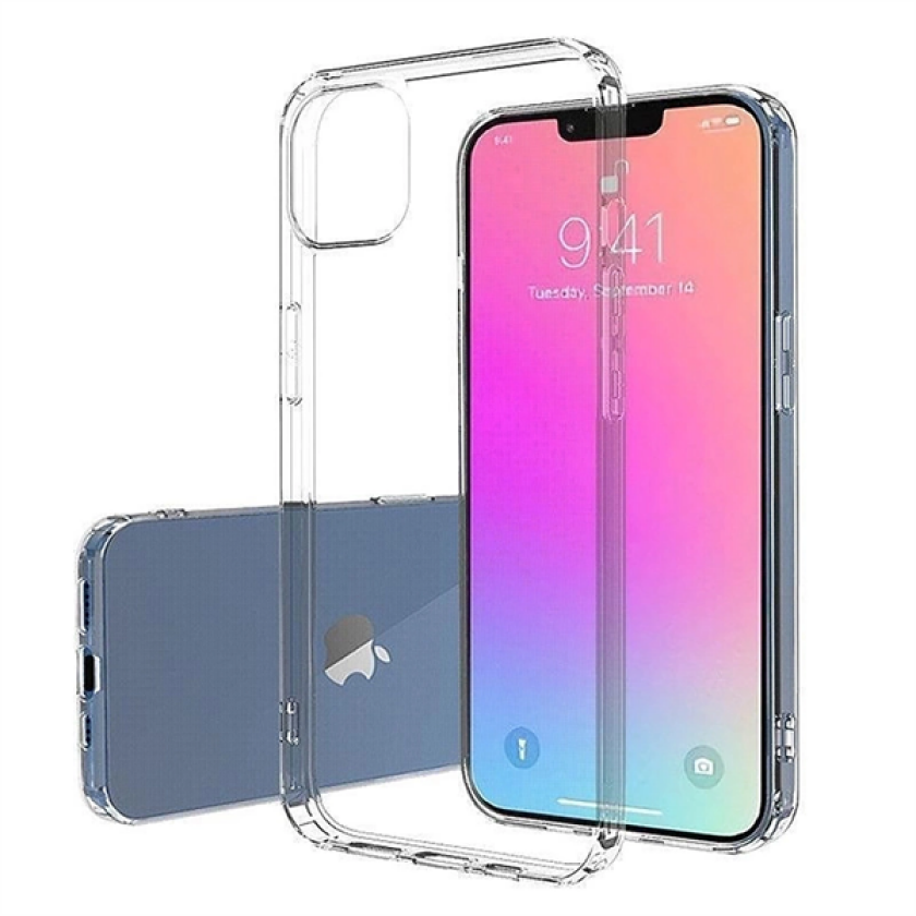 Ultraklart etui for Samsung Galaxy S25+ - gjennomsiktig