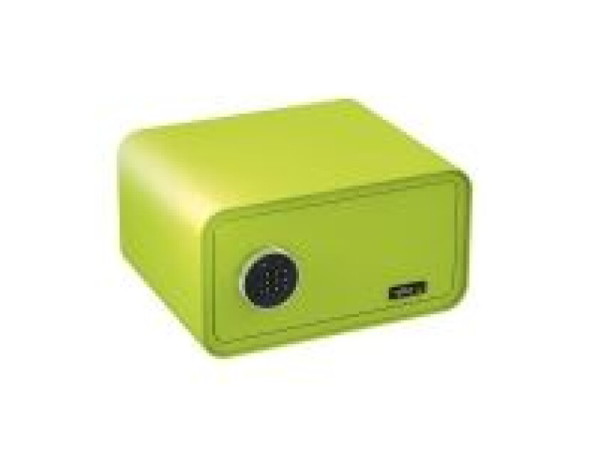 BASI mySafe 430, Frittstående safe, Grønn, Kode, Elektronisk, Vegg, Batteri, AA