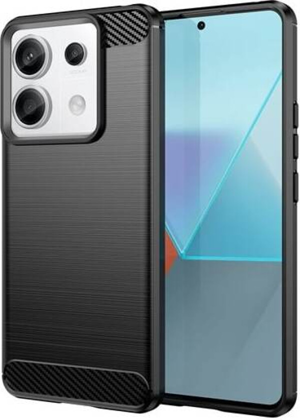 Karbonveske for Xiaomi Redmi Note 13 Pro - svart