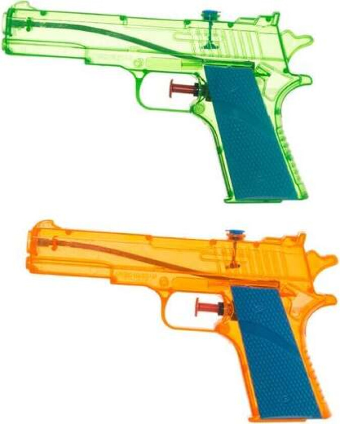 Vannpistol 18 cm – 2-pakning for barn fra 3 år