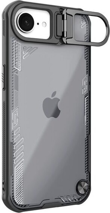 Iceblade rekvisittveske med stativ for iPhone 16e - svart