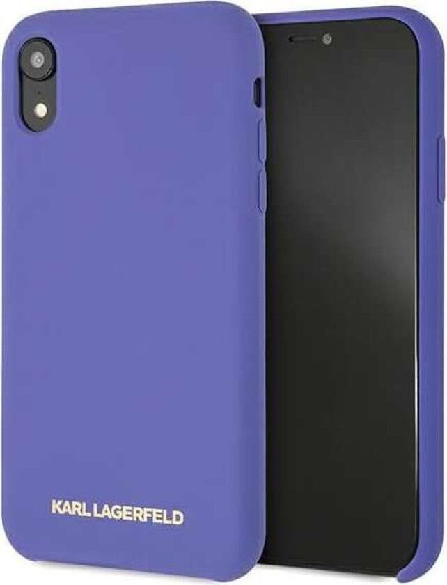 Xr-etui i silikon iPhone - Lilla
