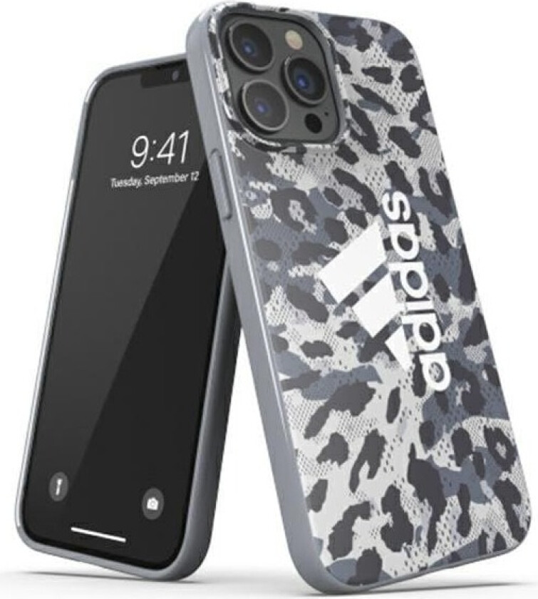 OR SnapCase Leopard-etui for iPhone 13 Pro Max - Grå