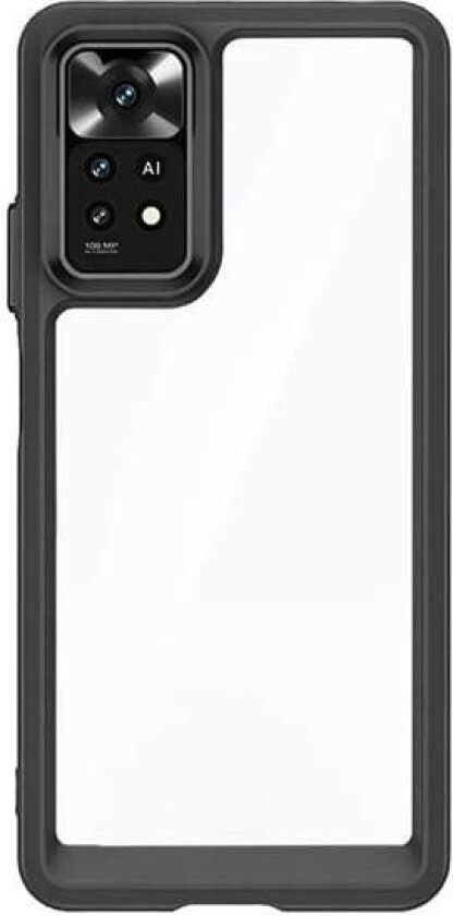 Outer Space Case silikonveske for Xiaomi Poco M4 Pro 5G - svart
