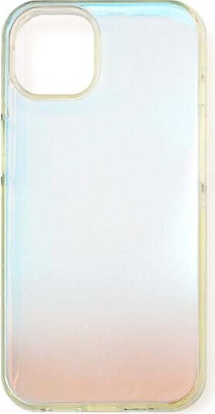 Aurora Case-etui for iPhone 12 Neon Gel Blue-deksel