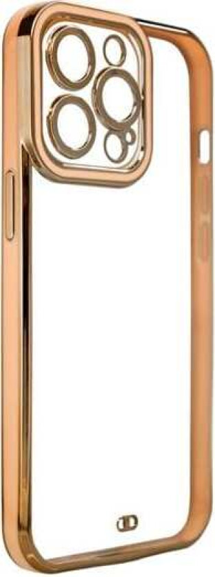 Moteveske for Xiaomi Redmi Note 11 Pro Gold Frame Gel Cover Gold