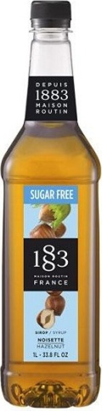 Sukkerfri Hasselnød Sirup Pet