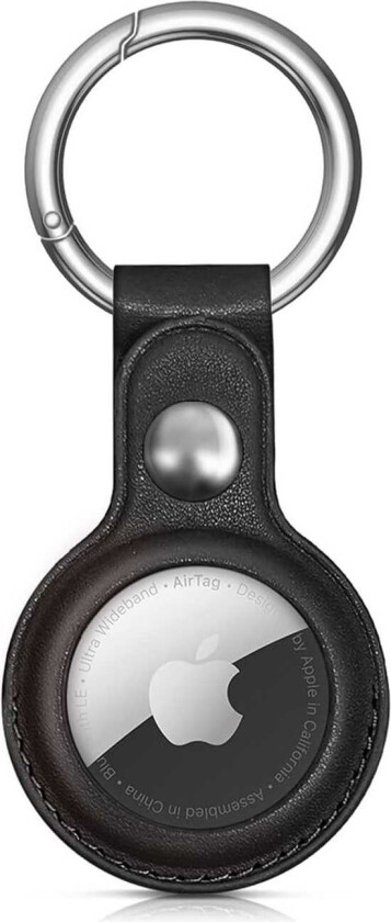 Bilde av Apple AirTag PU-skinnveske - svart