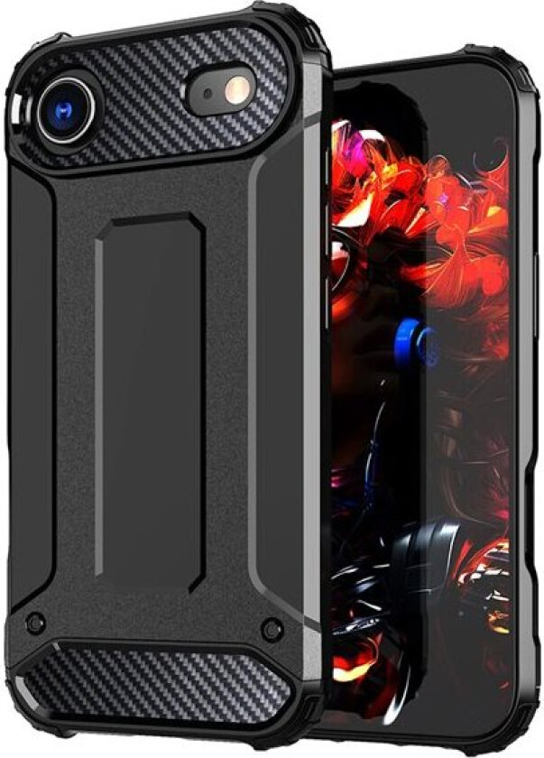 Støtsikkert deksel til iPhone 17 Air – Svart