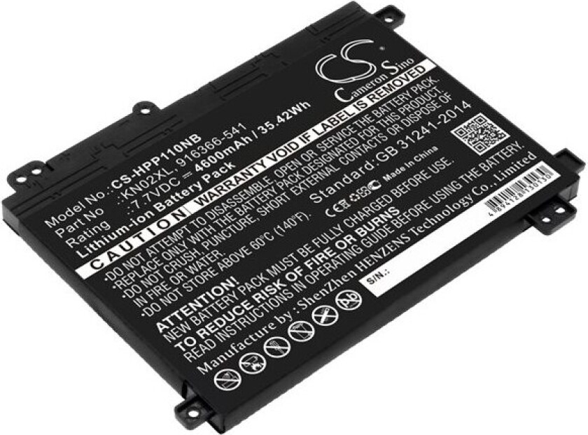 Batteri til bærbar PC for HP Pavilion 11M, Pavilion 11M-AD000 og andre