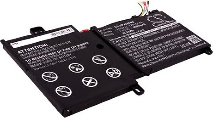 Batteri til bærbar PC for HP Pavilion X360 11.6, Pavilion X360 11-K og andre