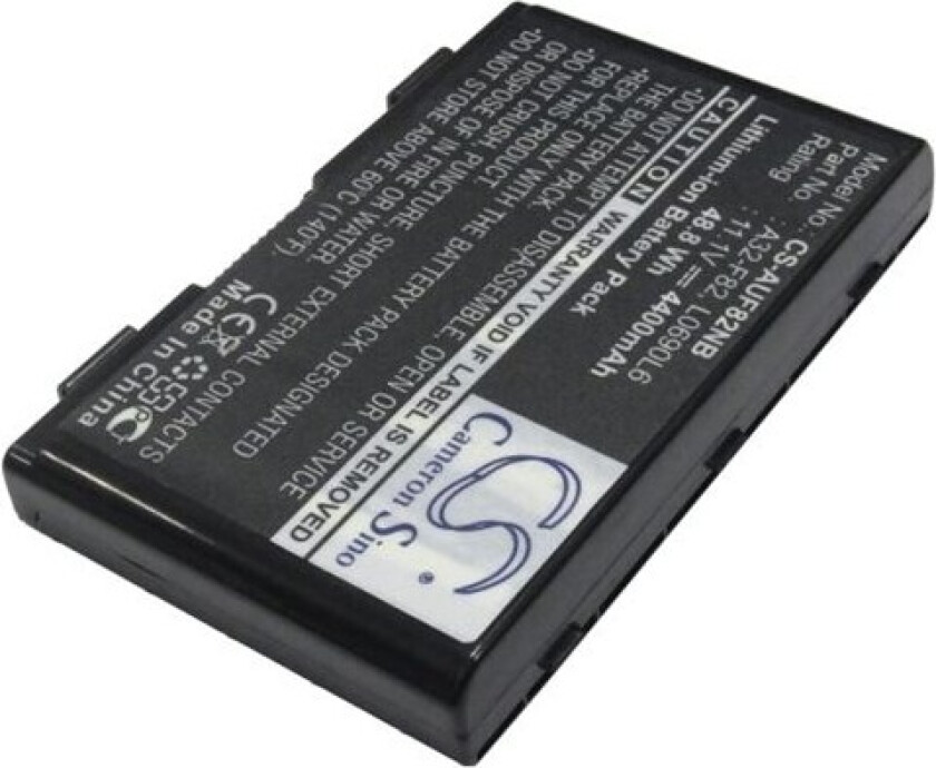 Batteri til bærbar PC for Asus F52, F82, Ff83s og andre.