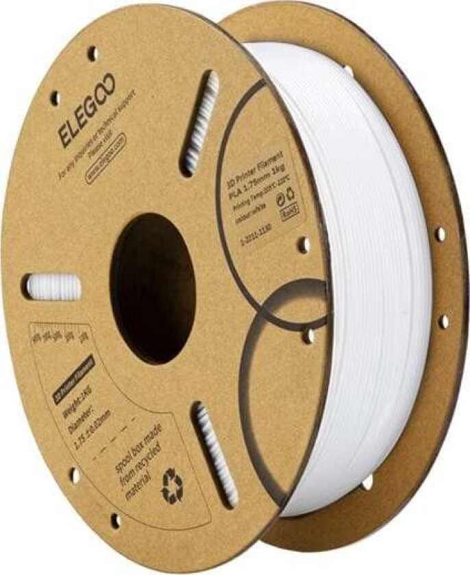 Elegoo PLA 1.75mm 1kg - White