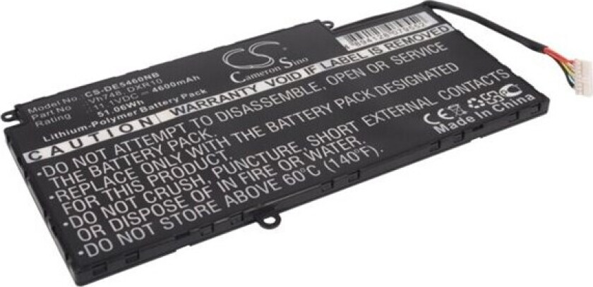 Batteri til bærbar PC for DELL Vostro 5460, Vostro 5470, Vostro 5460D-2426 og andre.