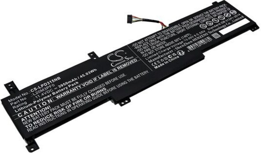 Batteri til bærbar PC for Lenovo IdeaPad 3 15ITL6 82H80041VN og andre.