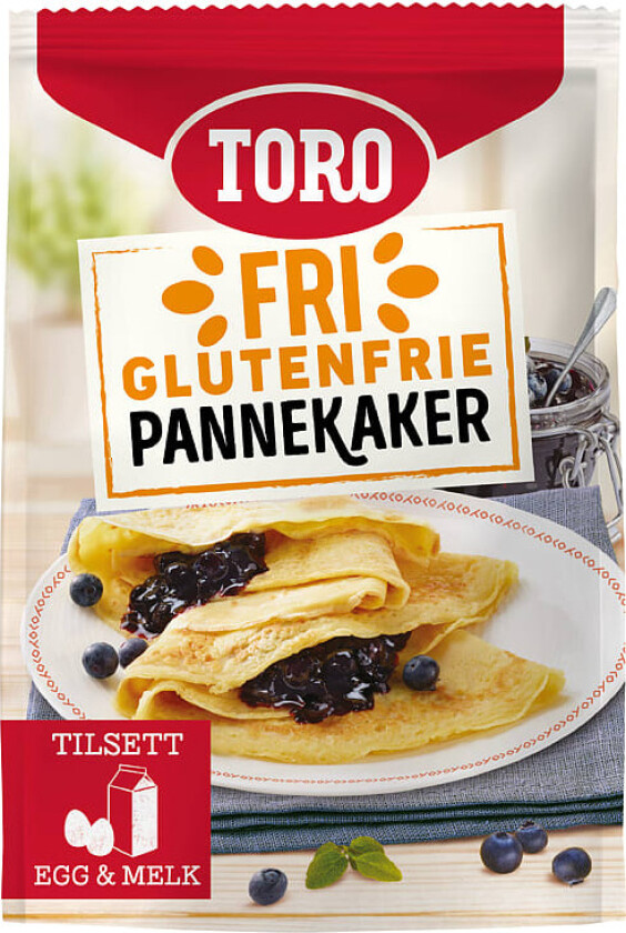 Toro Fri Pannekaker Glutenfri 187g