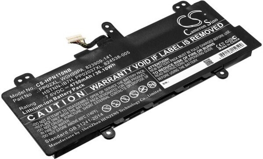 Batteri til bærbar PC for HP Pavilion 11-S001TU, Pavilion 11-S003TU